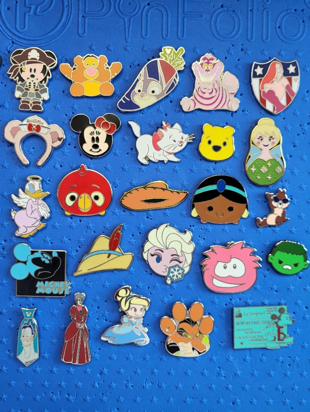 Disney Mystery Trading Pins Lot - Read Description - POOH, CINDERALLA, ELSA++